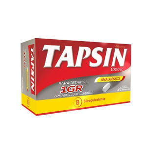 Tapsin 1 G 20 comprimidos